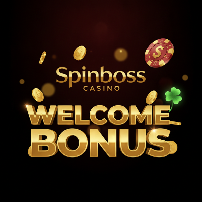 Spinboss Casino Welcome Bonus: 100% up to A$600 + 120 Free Spins